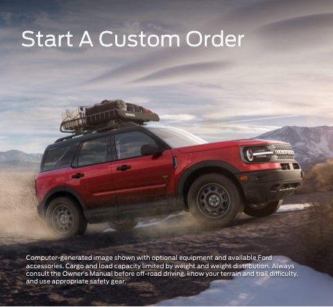 Start a custom order | Hagen Ford in Bay City MI